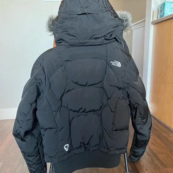 The North Face Prodigy 600 Down Black Parka. Size Medium - Picture 2 of 4